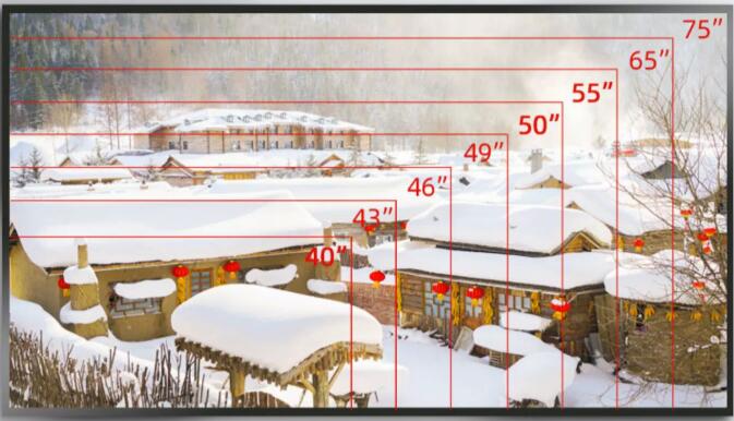 55寸液晶拼接屏尺寸參數(shù)及報價