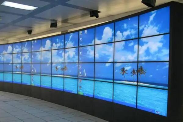 王牌科技LCD液晶拼接屏為石樓街道建設信息化服務中心